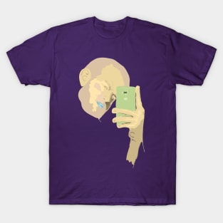 head and phone T-Shirt